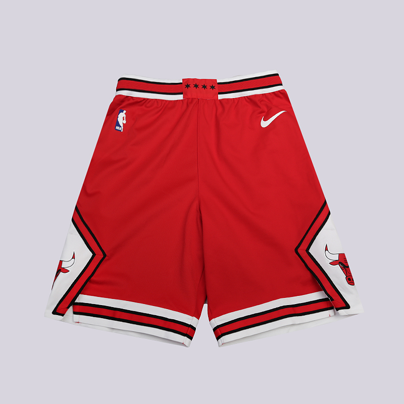 мужские красные шорты Nike Chicago Bulls Icon Edition Authentic NBA Shorts 866373-657 - цена, описание, фото 1